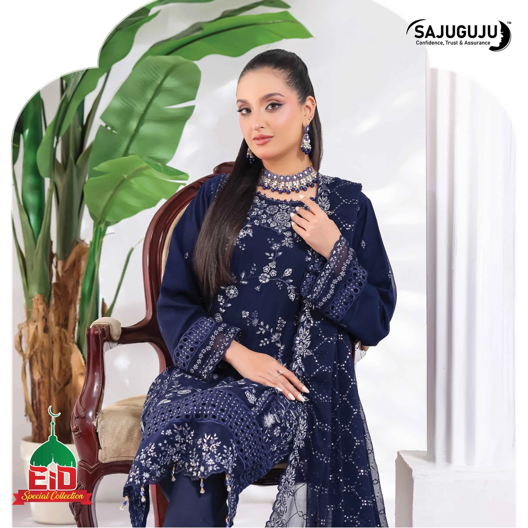 Manisha luxury । Navy Blue