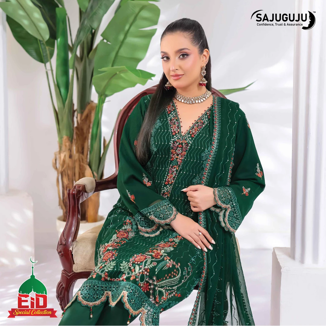 Manisha luxury । Emerald Green