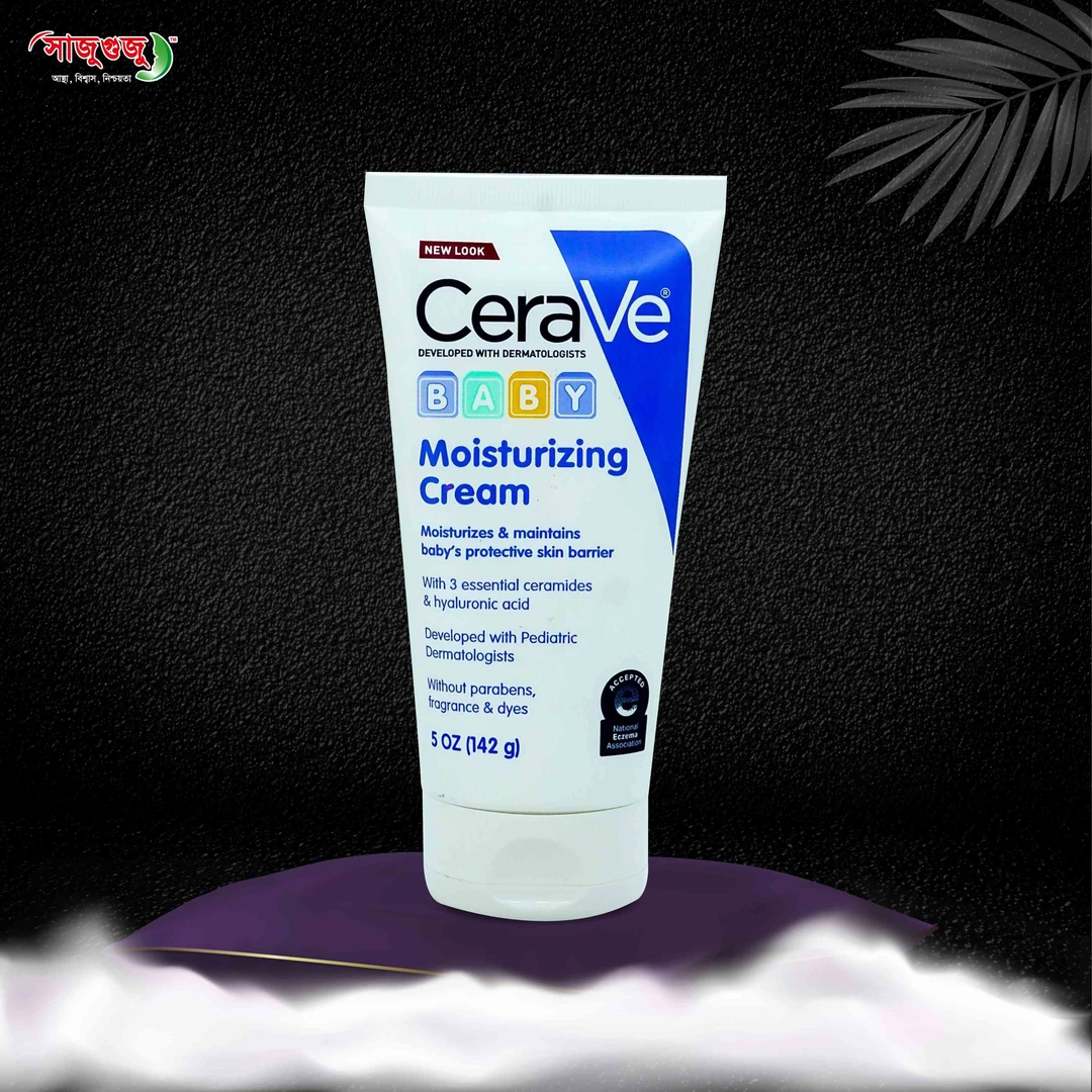 CeraVe Baby Moisturizing Cream: 3 Essential Cera- mides & Hyaluronic Acid, Accepted by National Eczema Association!