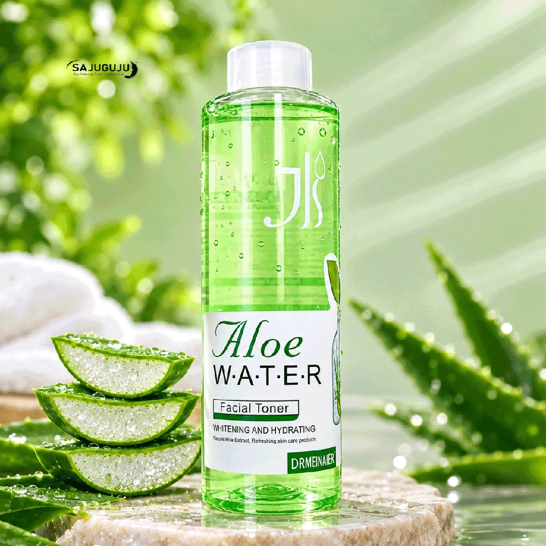Aloe Water Facial Toner Whitening And Hydrating natural rose extract, reduce sports, Anti-wrinkle