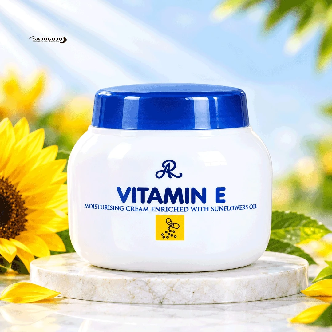 Vitamin E Moisturizing  Cream Emriched with Sunflowers. Oil