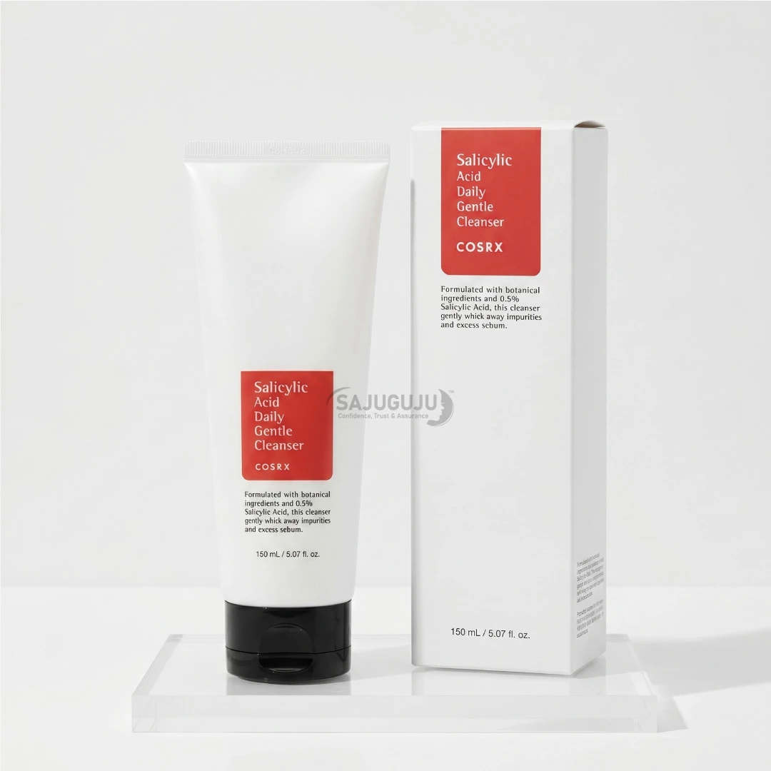 COSRX Salicylic Acid Daily Gentle Cleanser - ব্রণ, ব্ল্যাকহেডস ও অতিরিক্ত তেল দূর করে ত্বক পরিষ্কার রাখার জেন্টল কোরিয়ান ফেসওয়াশ (150ml)
