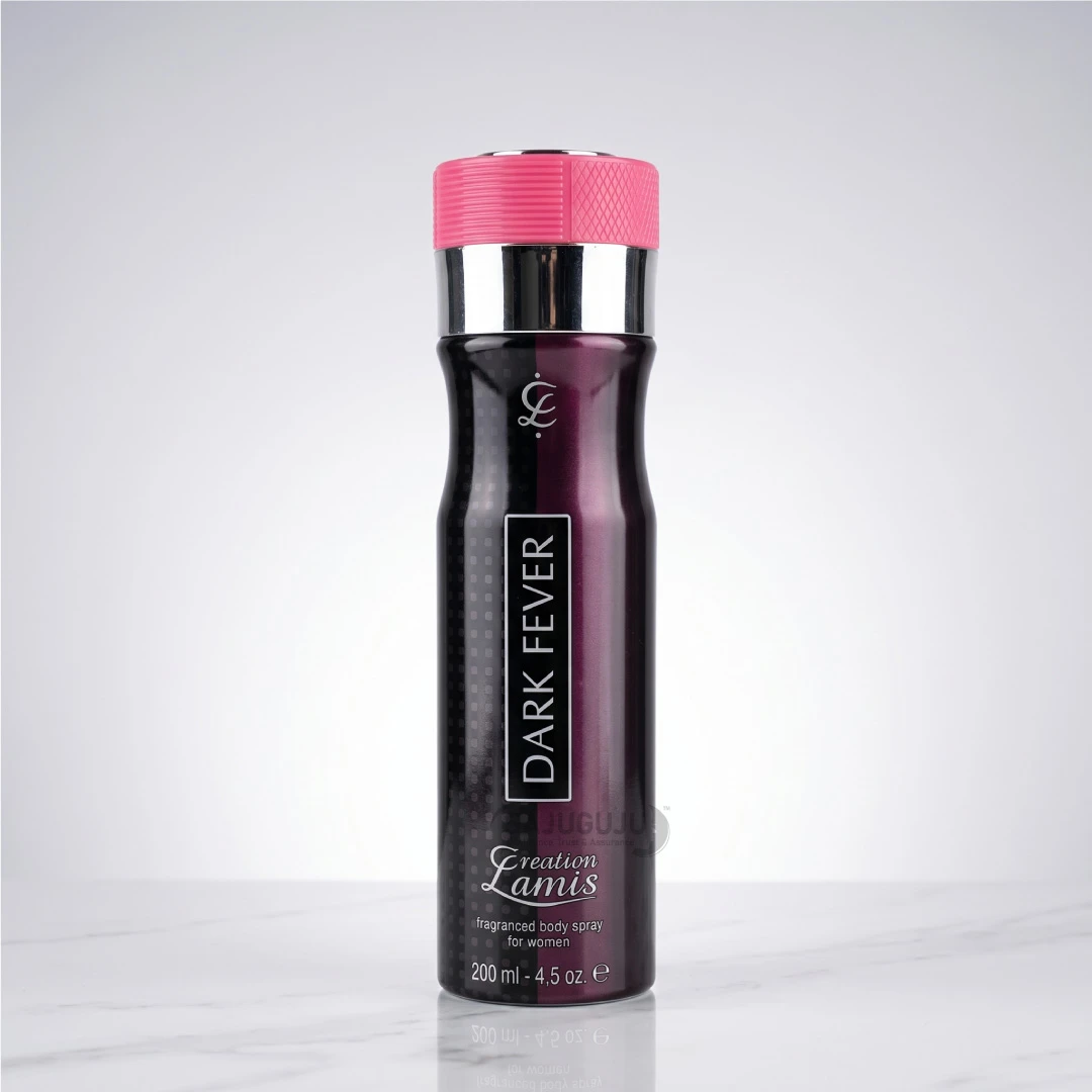 Creation Lamis Dark Fever Fragranced Body Spray - নারীদের জন্য মোহনীয় ও দীর্ঘস্থায়ী সুবাসের প্রিমিয়াম বডি স্প্রে (200ml)