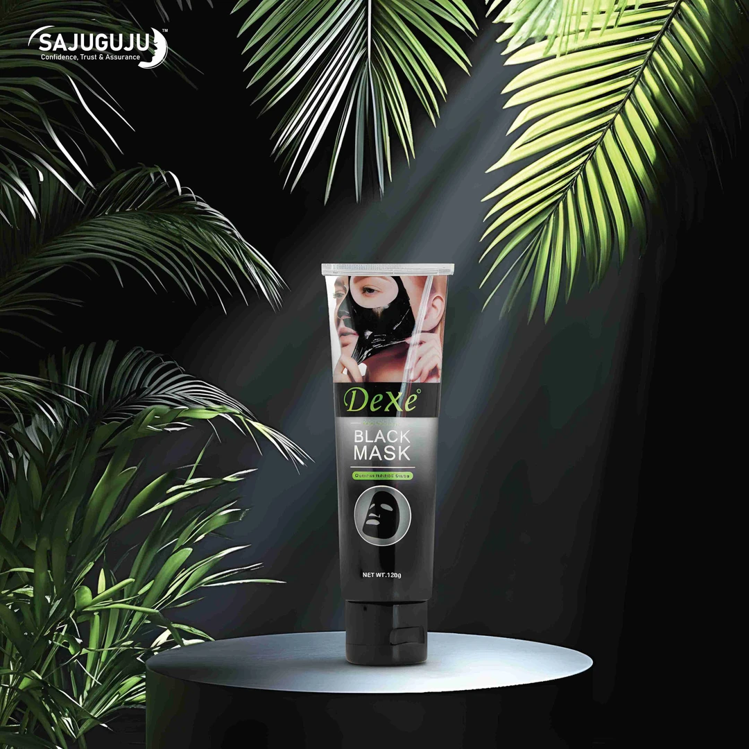 Dexe Black Mask: Deep Cleansing Purifying  Peel-O Mask for Blackhead Removal
