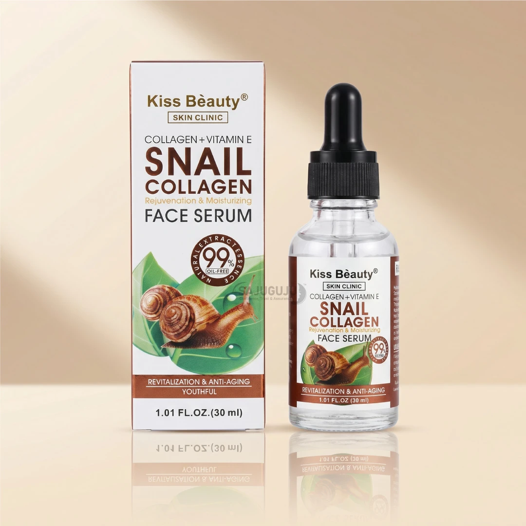 Kiss Beauty Snail Collagen Rejuvenation & Moisturizing Face Serum - ত্বকের তারুণ্য ধরে রাখার এবং গভীর পুষ্টির প্রিমিয়াম ফেস সিরাম