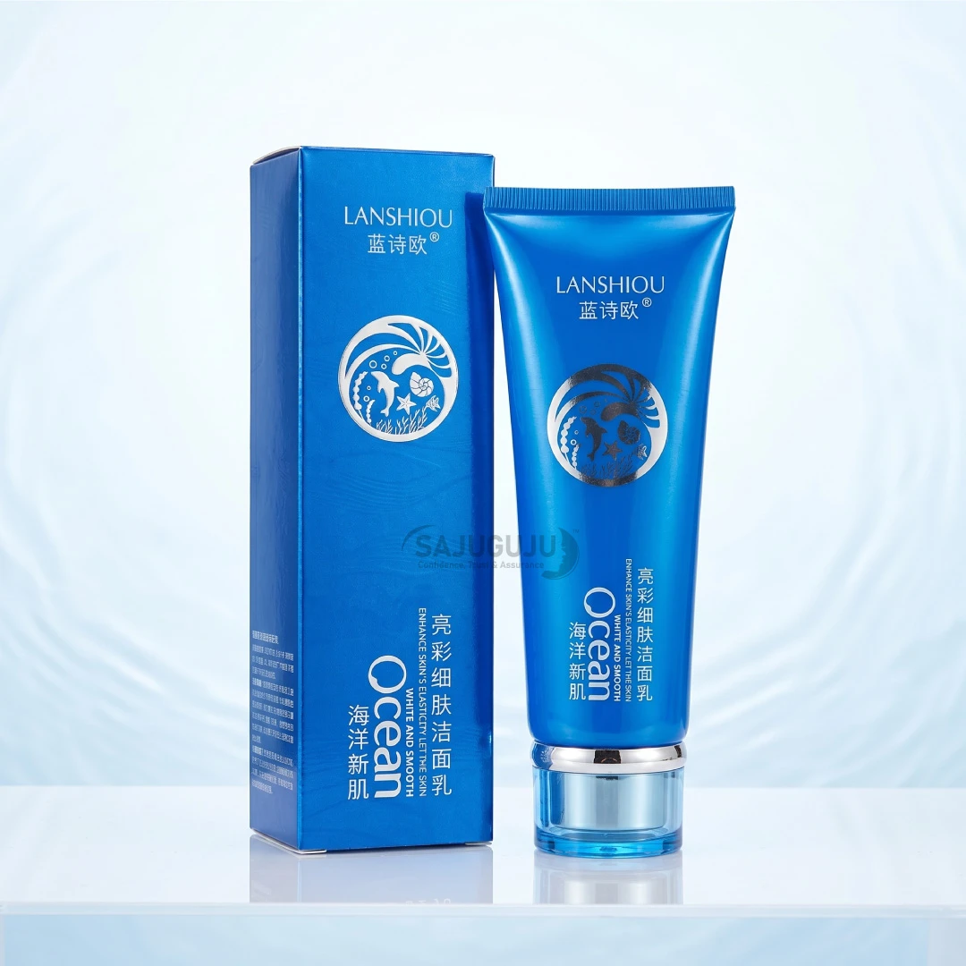 Lanshiou Ocean Cleanser - ত্বককে উজ্জ্বল ও মসৃণ করার ডীপ ক্লিনিং এবং রিফ্রেশিং ফেসওয়াশ