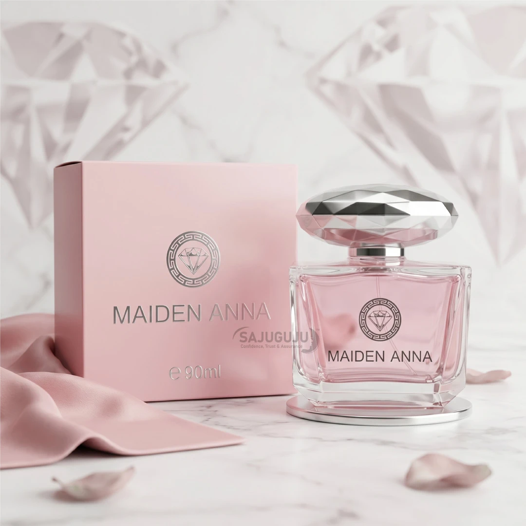 Maiden Anna Pink Diamond Edition Perfume - স্নিগ্ধ ও লাক্সারিয়াস সুবাসের প্রিমিয়াম উইমেনস পারফিউম (90ml)