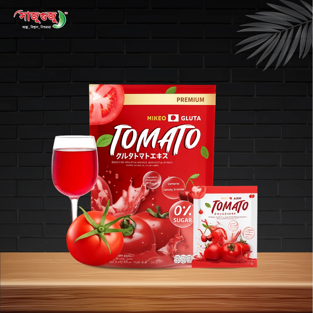 Mikeo Gluta Tomato Juice/Powder: Premium Japanese Formula with Glutathione & Lycopene for  Slimming & Brightening!