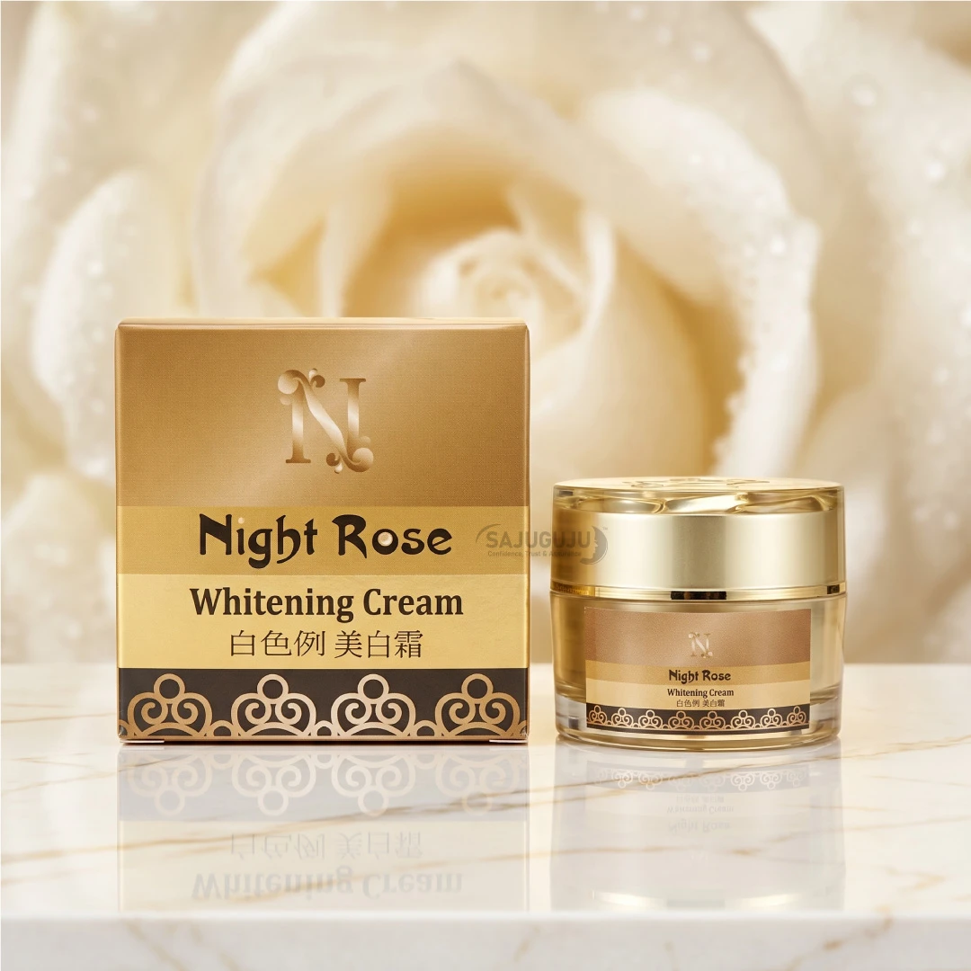 Night Rose Whitening Cream - ত্বক ফর্সা, উজ্জ্বল ও দাগহীন করার প্রিমিয়াম নাইট ক্রিম