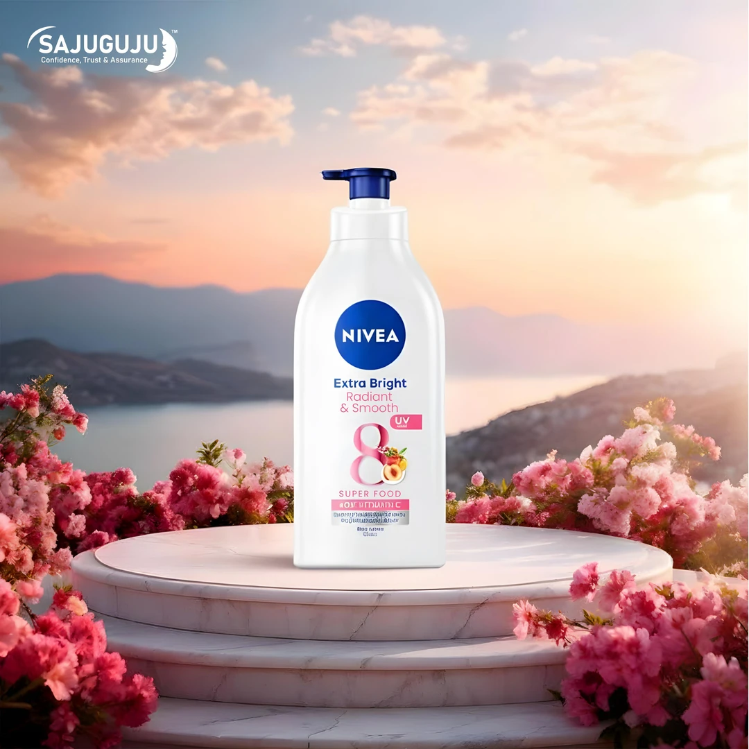 Nivea Extra Bright Radiant & Smooth Body Lotion:  With 8x Vitamin C & UV Filter for Radiant, Smooth  Skin!