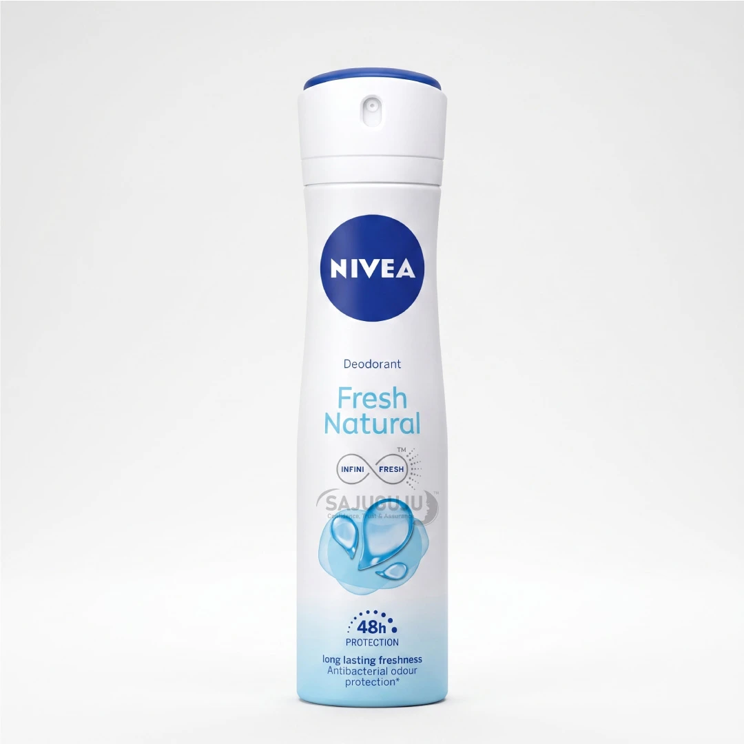Nivea Fresh Natural Deodorant - ৪৮ ঘণ্টার দীর্ঘস্থায়ী সুরক্ষার প্রিমিয়াম ডিওডোরেন্ট স্প্রে