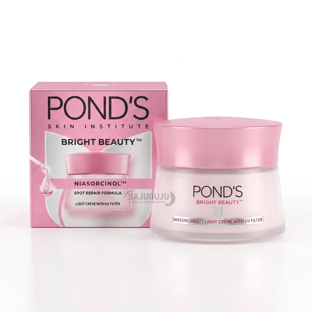 Pond's Bright Beauty Light Crème with UV Filter - উজ্জ্বল ও দাগহীন ত্বকের জন্য স্পট রিপেয়ার ডে ক্রিম