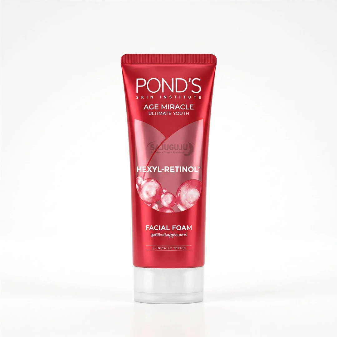 POND'S Age Miracle Ultimate Youth Facial Foam - বয়সের ছাপ ও বলিরেখা দূর করে তারুণ্যদীপ্ত ত্বক পাওয়ার অ্যাডভান্সড ফেসওয়াশ