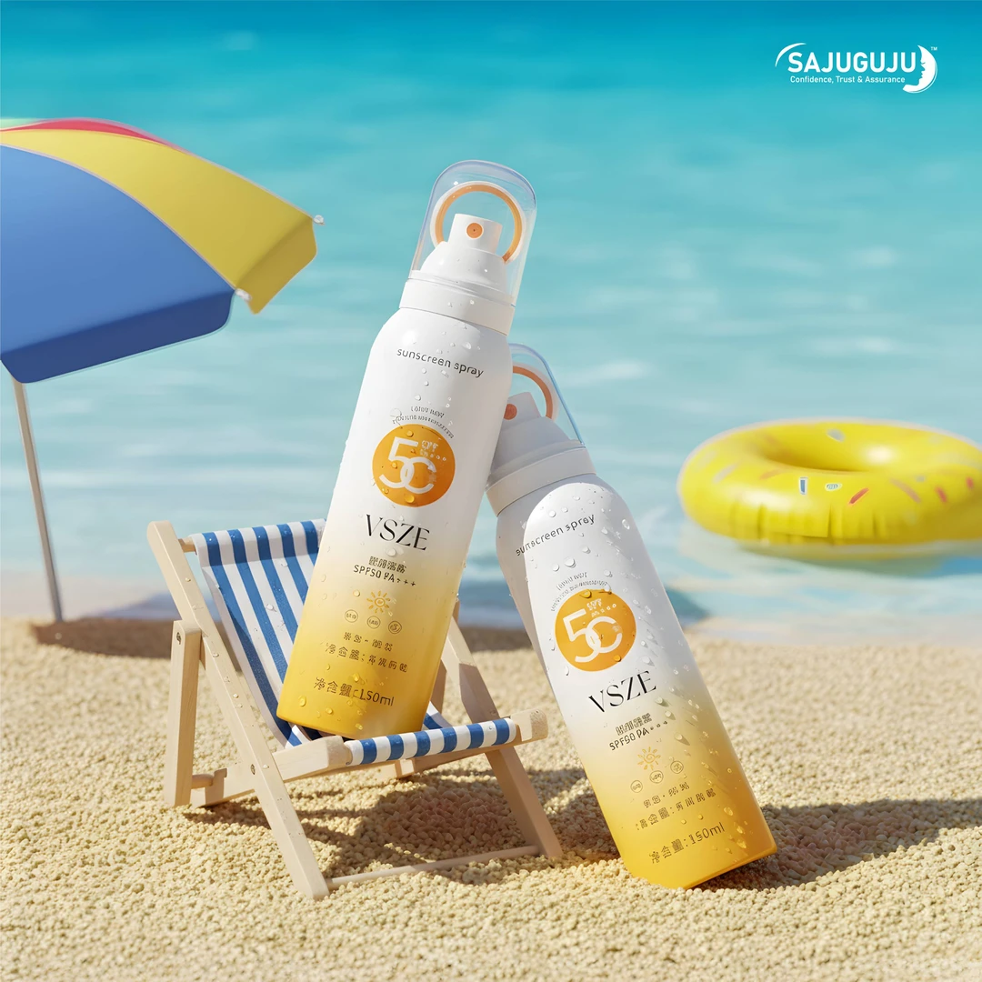 VSZE Sunscreen Spray SPF 50 PA+++: Lightweight, Moisturizing & Long-Lasting Protection