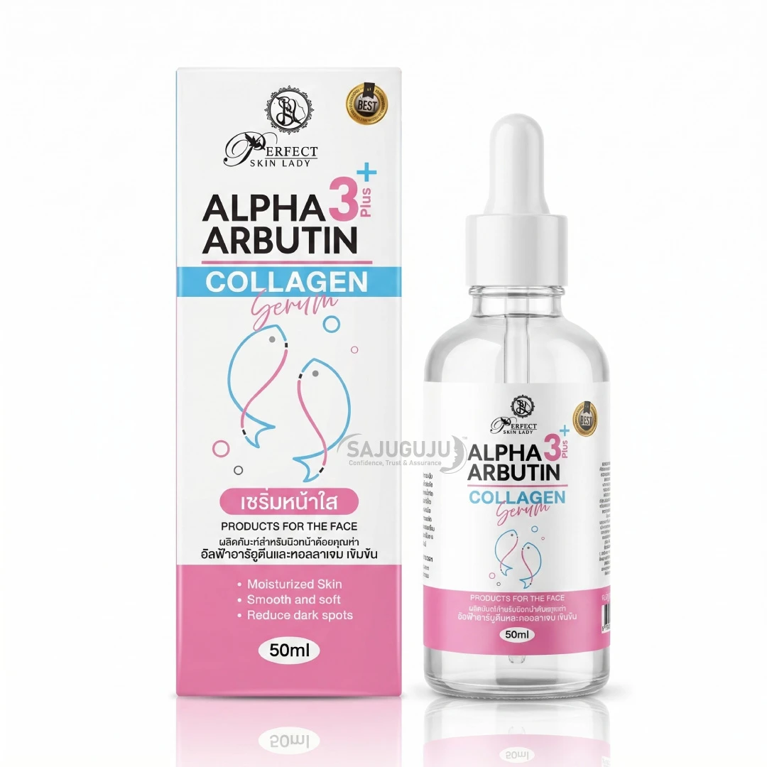 Alpha Arbutin 3 Plus+ Collagen Serum: Deep Moisturizing & Dark Spot Reduction Therapy