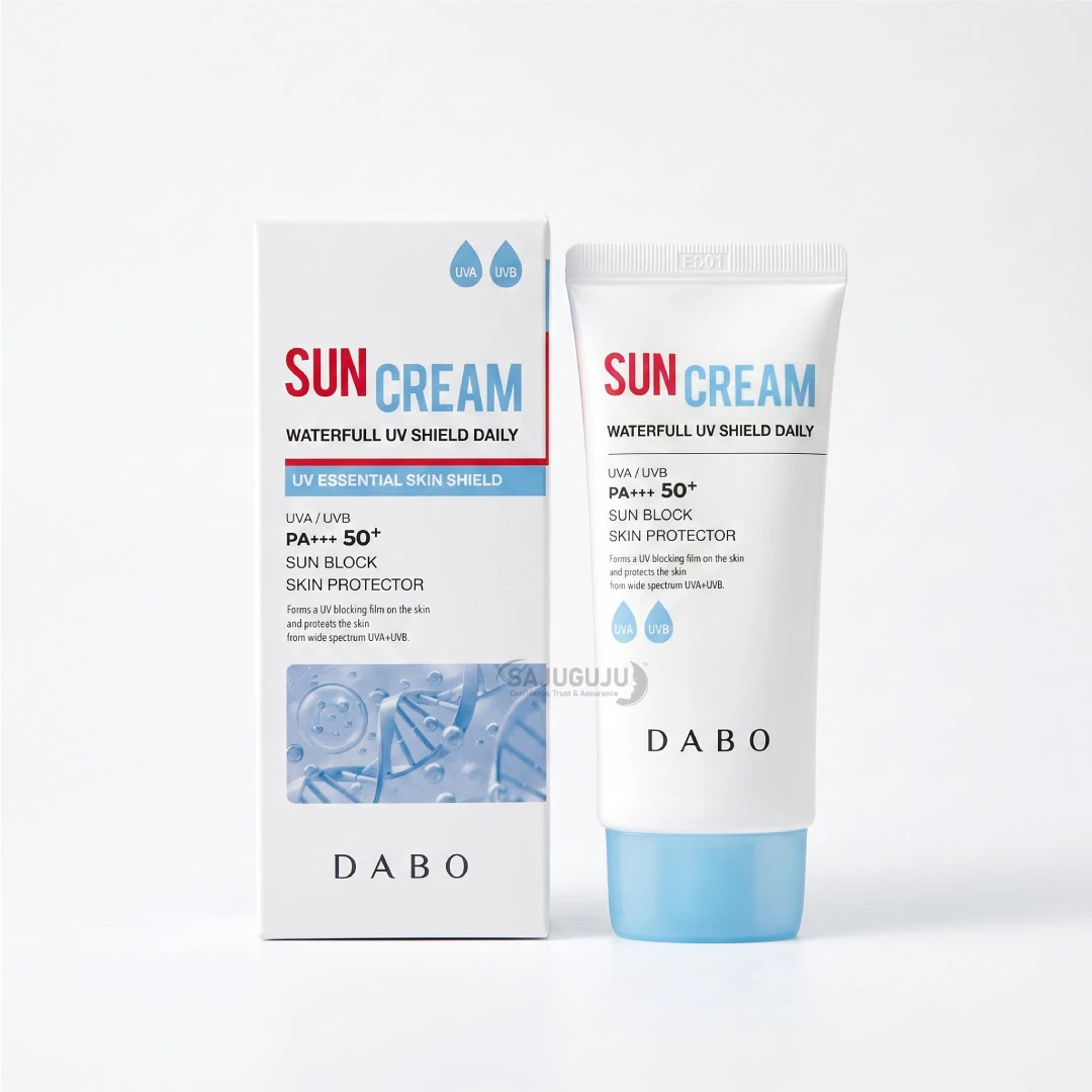 DABO Waterfull UV Shield Daily Sun Cream - দীর্ঘস্থায়ী সূর্য সুরক্ষা, গভীর আর্দ্রতা ও স্কিন প্রোটেক্টর ডেইলি সান ব্লক (SPF 50+ PA+++)