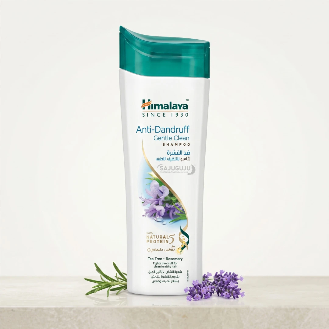 Himalaya Anti-Dandruff Gentle Clean Shampoo - টি-ট্রি, রোজমেরি ও ন্যাচারাল প্রোটিনের গুণে খুশকি দূর করার জেন্টল শ্যাম্পু