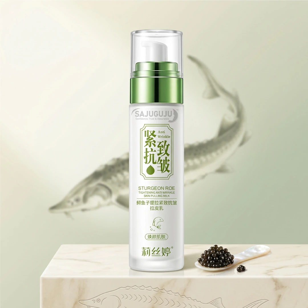 Sturgeon Roe Tightening Anti Wrinkle Skin Pulling Milk - লাক্সারি অ্যান্টি-এজিং, ত্বক টানটান করার এবং গভীর পুষ্টির প্রিমিয়াম অ্যান্টি-রিঙ্কেল মিল্ক