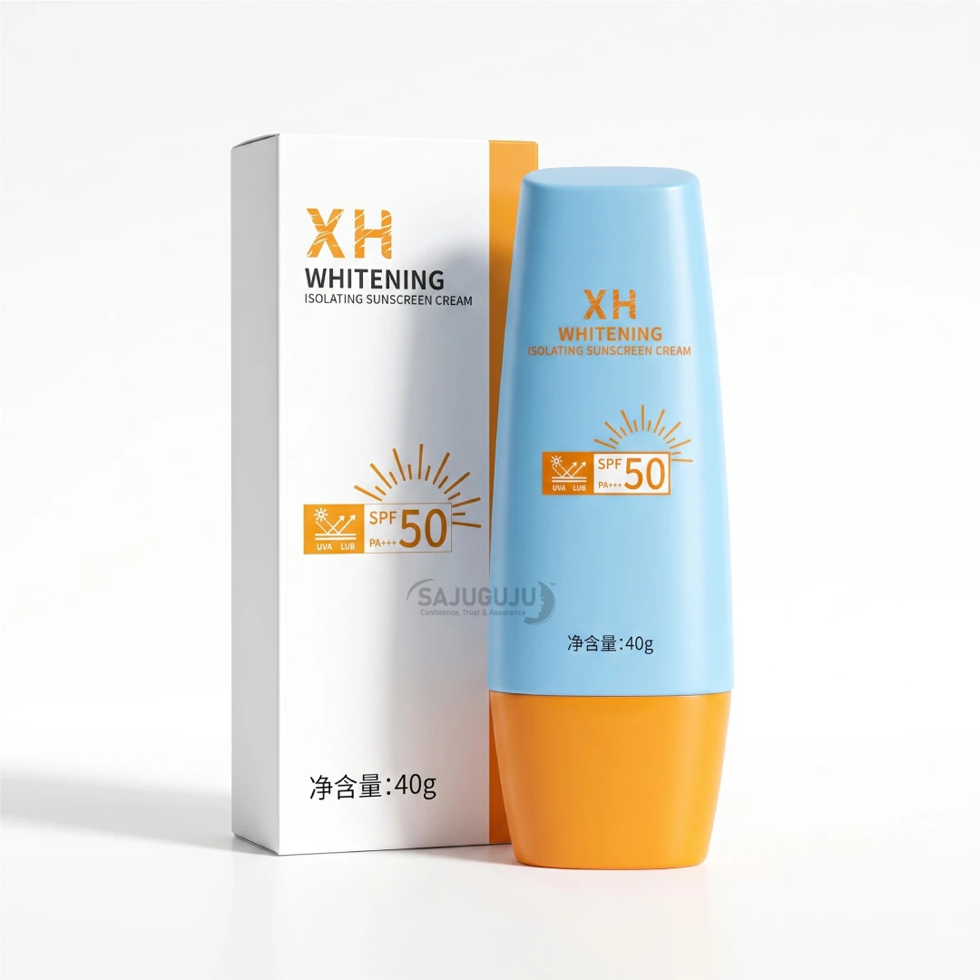 XH Whitening Isolating Sunscreen Cream - SPF 50 PA+++ ডাবল প্রোটেকশন ও ইনস্ট্যান্ট ব্রাইটেনিং ফর্মুলা