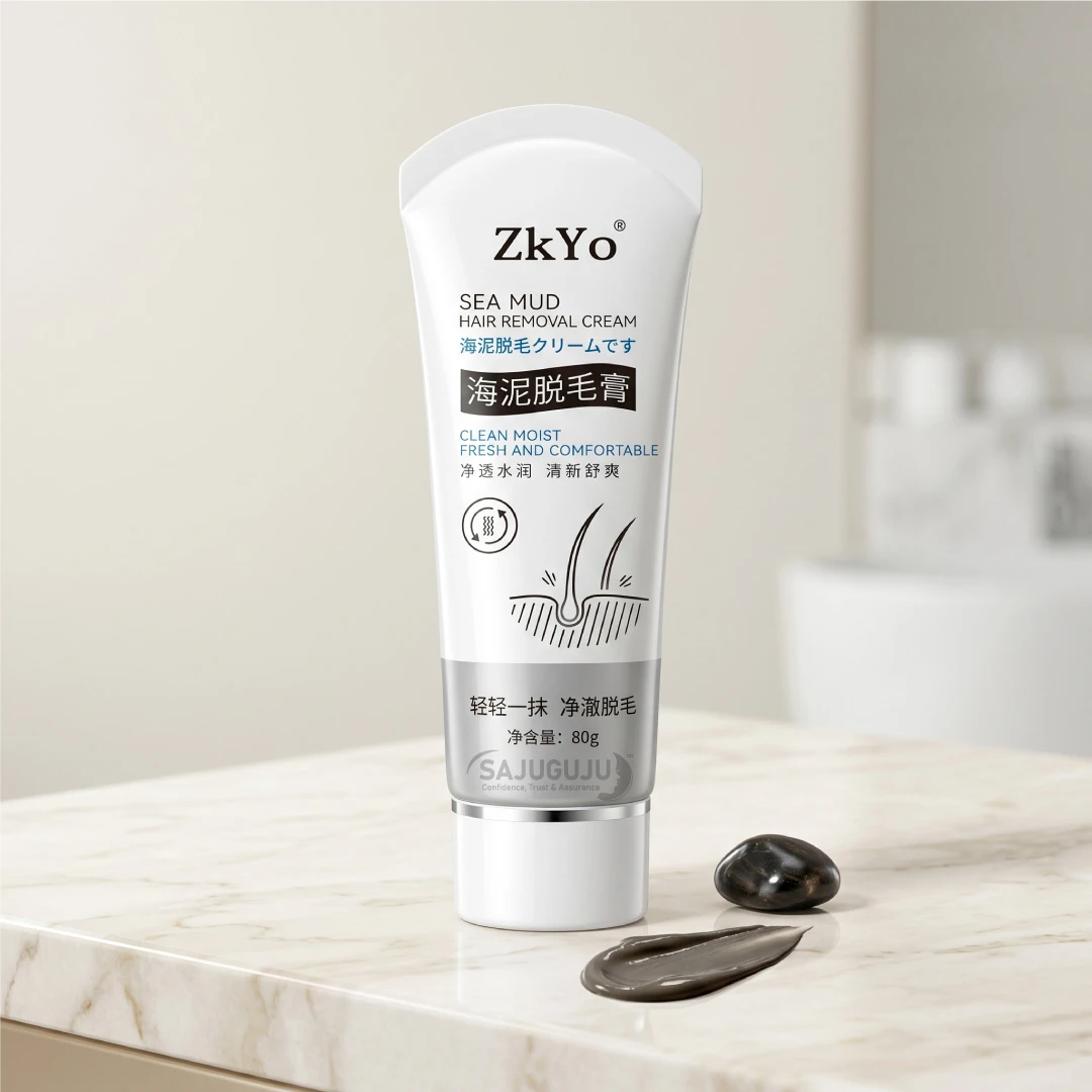 ZkYo Sea Mud Hair Removal Cream - খুব সহজে ও ব্যথাহীন উপায়ে লোম দূর করার সি-মাড সমৃদ্ধ প্রিমিয়াম হেয়ার রিমুভাল ক্রিম